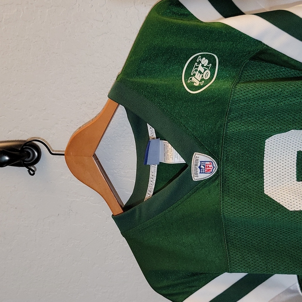 REEBOK Small Sanchez 6 Green Jets Jersey - Picture 6 of 14